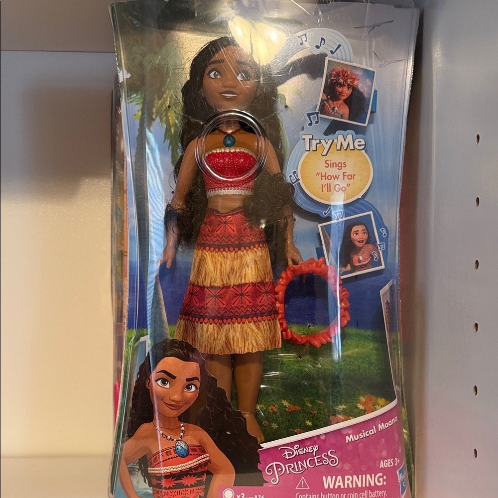 Disney Princess Moana Singing Doll - Red & Tan Outfit